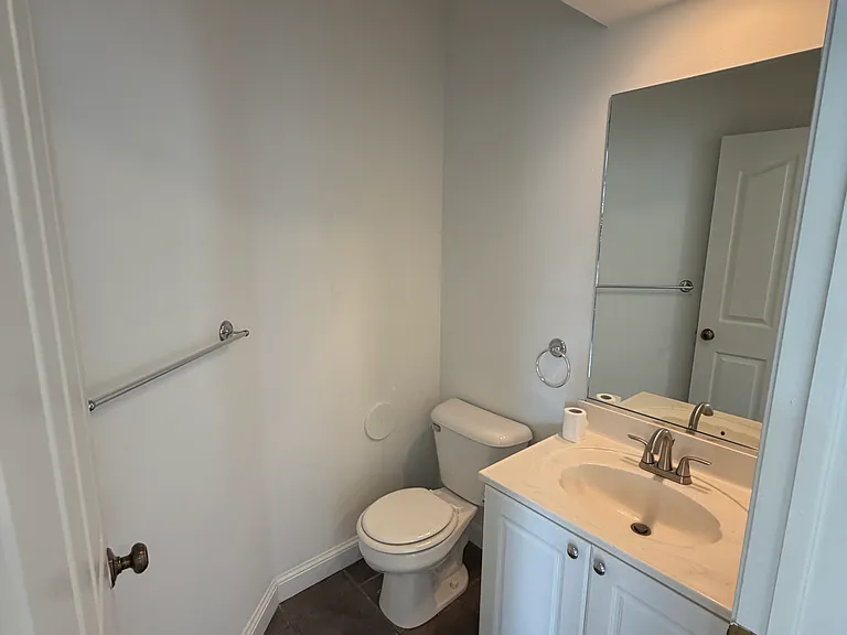 1/2 bath next to the Kitchen