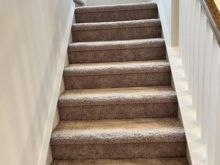 Staircase view from first floor