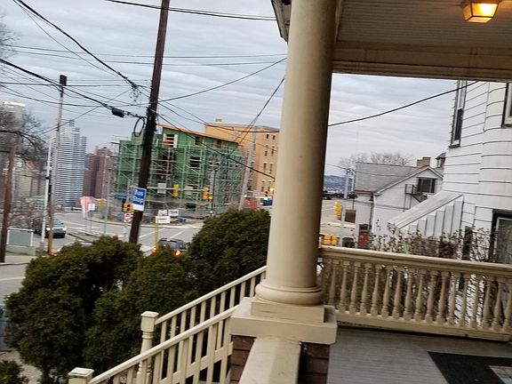 Front porch looking east toward McArdle Rdwy