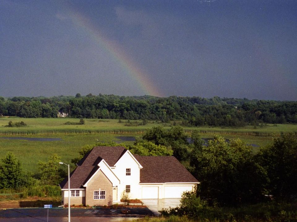 House with lake