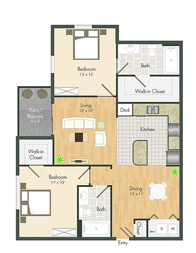 Floor plan B1