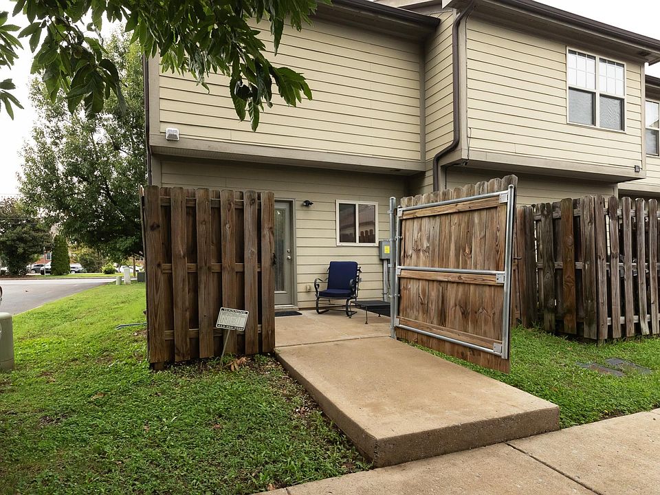 back patio to assigned parking space