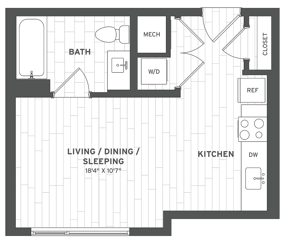 Floor plan M6