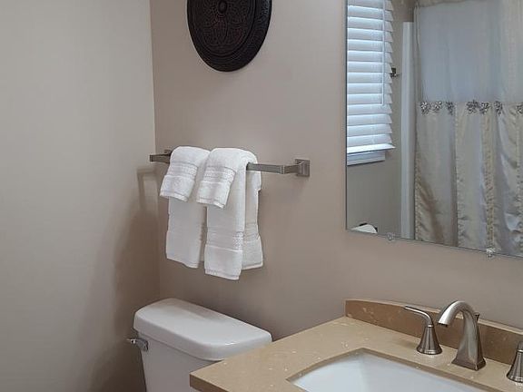 Main floor bathroom with bathtub