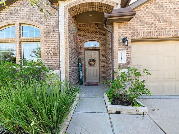 As you approach the front porch, you notice the pride of the owners!