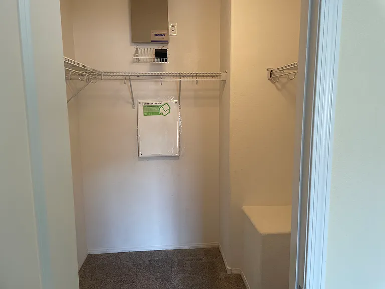 master bedroom closet