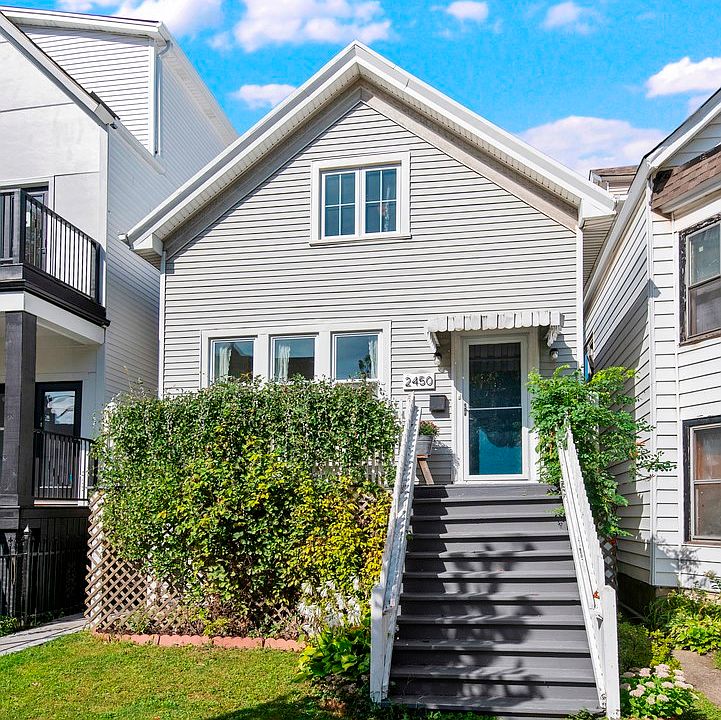 Charming yet updated single family home on a quiet residential street in Logan Square