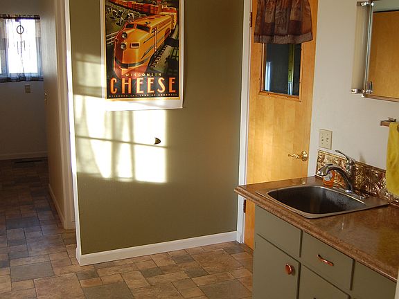 Garage entry into mud room