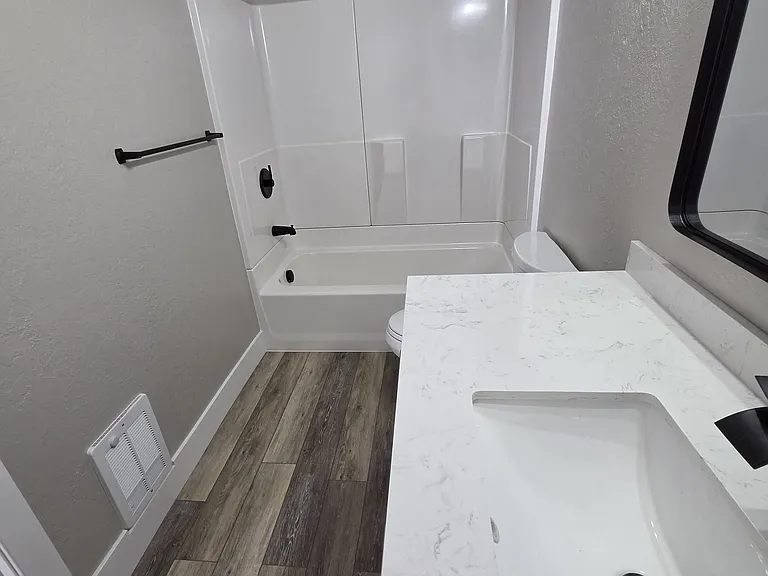 Bathroom in hallway