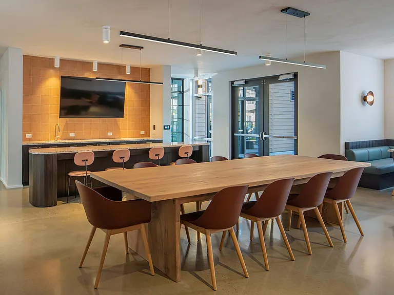 Indoor Cabana for Dining and Watching Sports