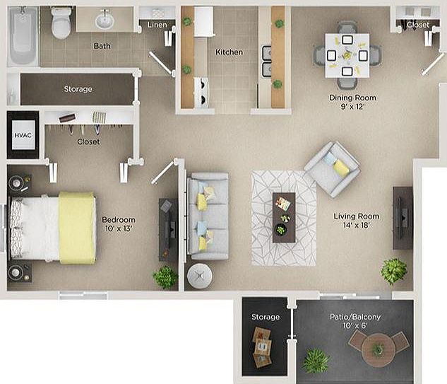 1st image of 6416 Village Green Cir #2