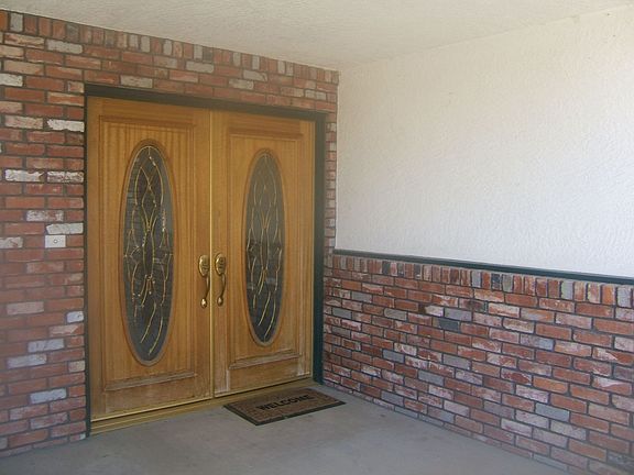 Double front doors