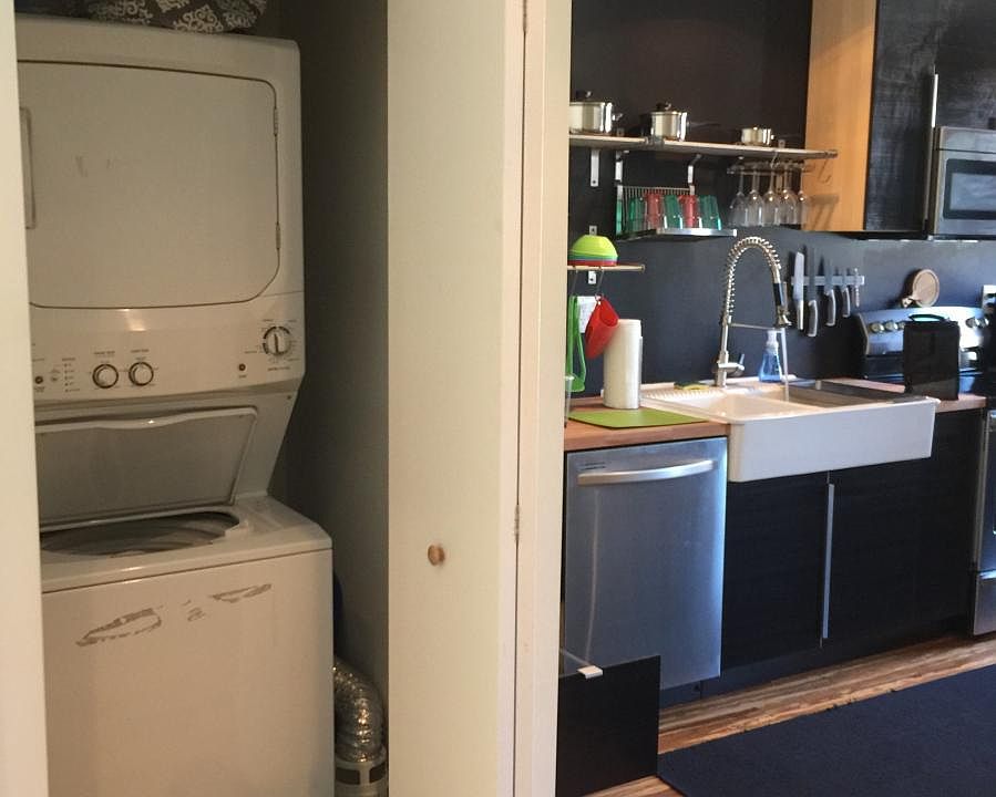 In unit washer/dryer