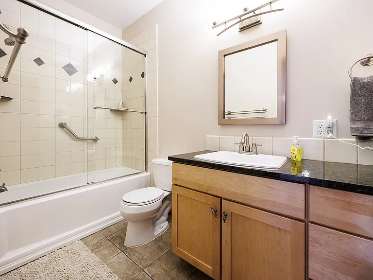 lower level bathroom