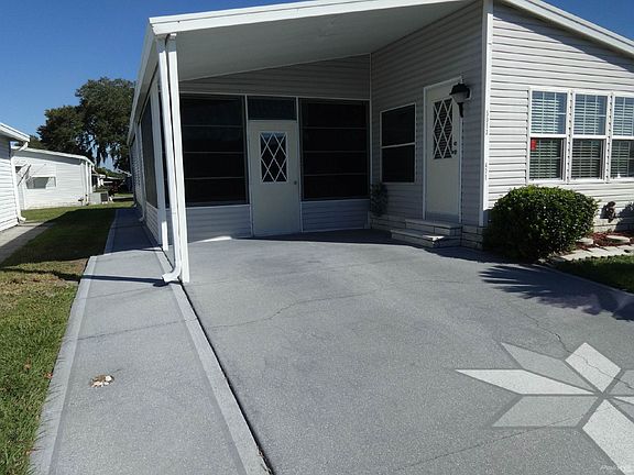 Front and side of home