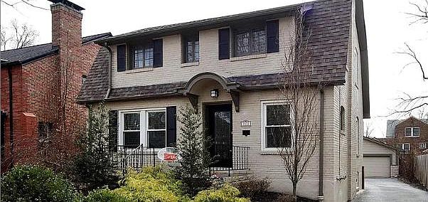 Front of the house.