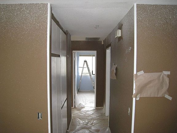 Hallway, before rehab