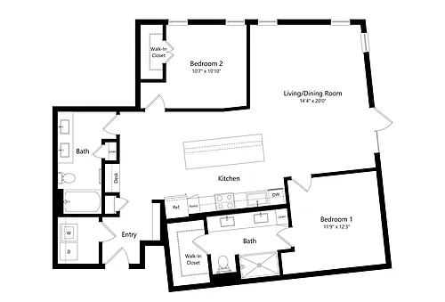 Floor plan B6