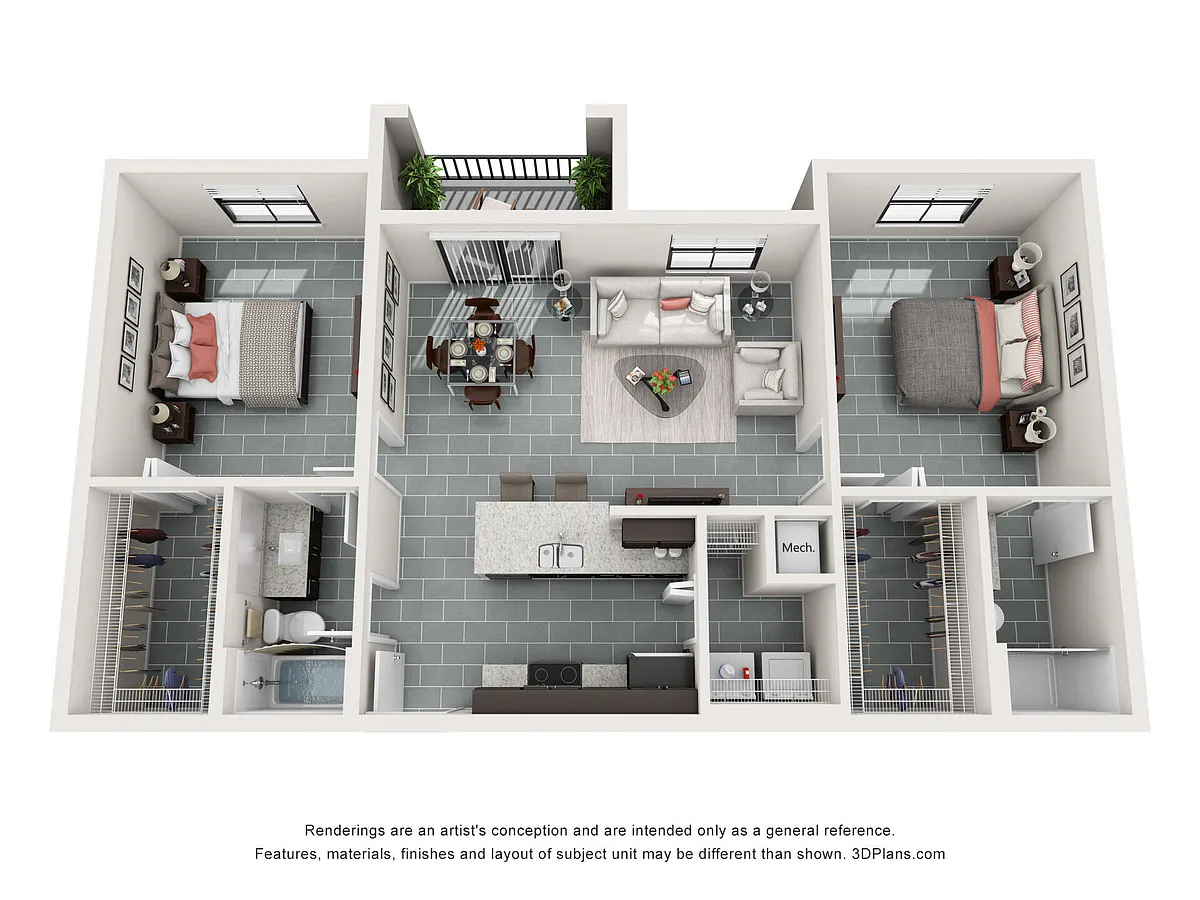 Floor plan B3