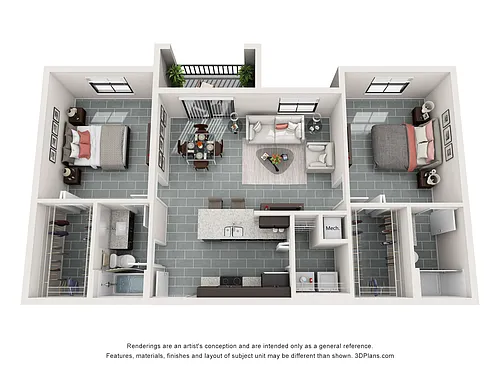Floor plan B3