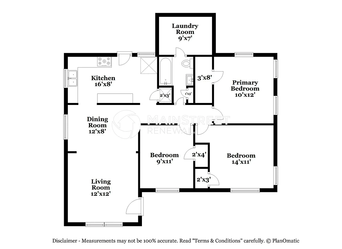 Floor Plan - 351 E Amber St