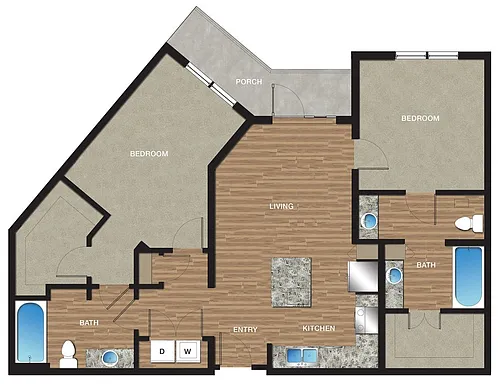 Floor plan B4