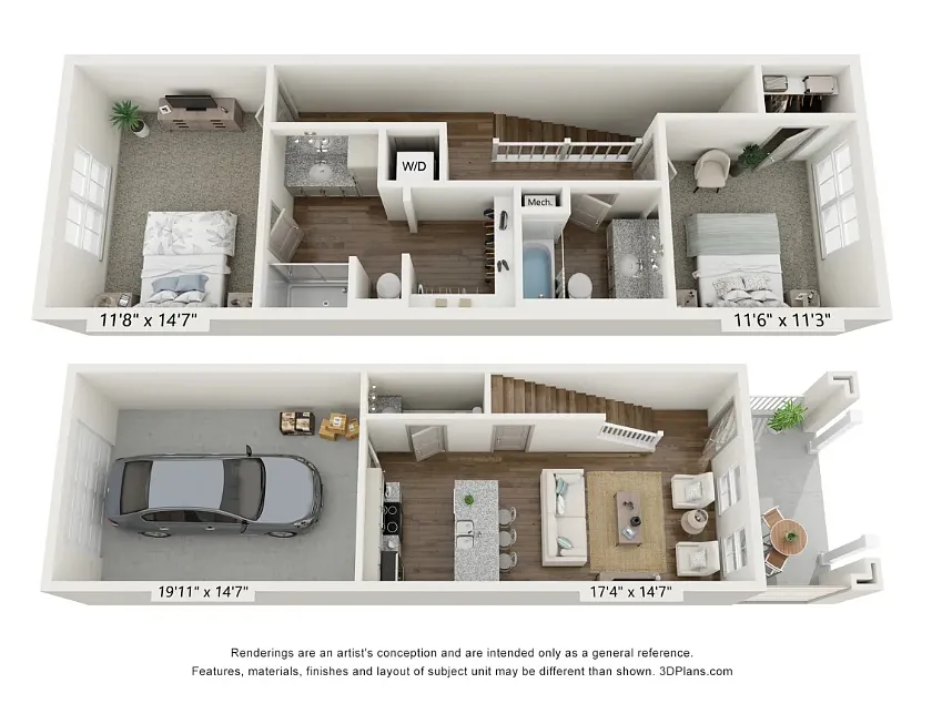 Floor plan Violet II