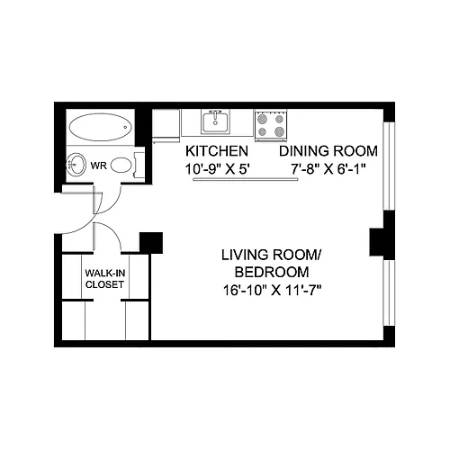 Floor plan Bachelor