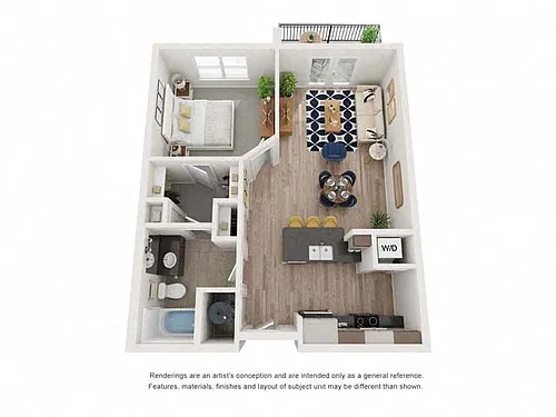 Floor plan A1A