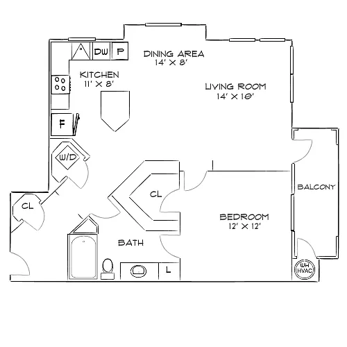 Floor plan Design 1C