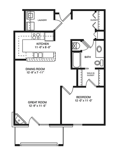 Floor plan Terrace View
