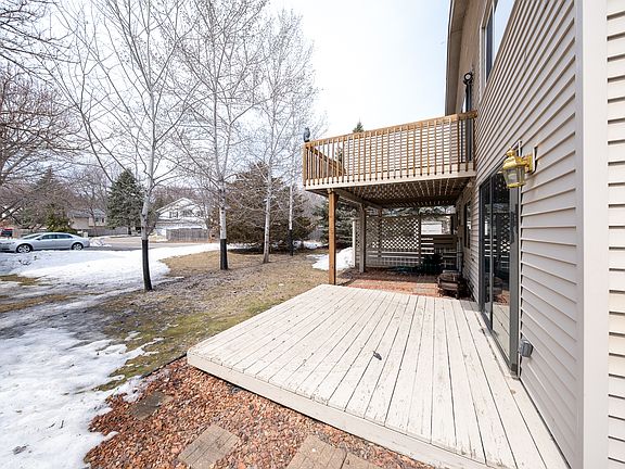 Private Patio out back