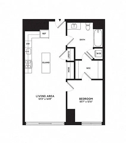 Floor plan 1P