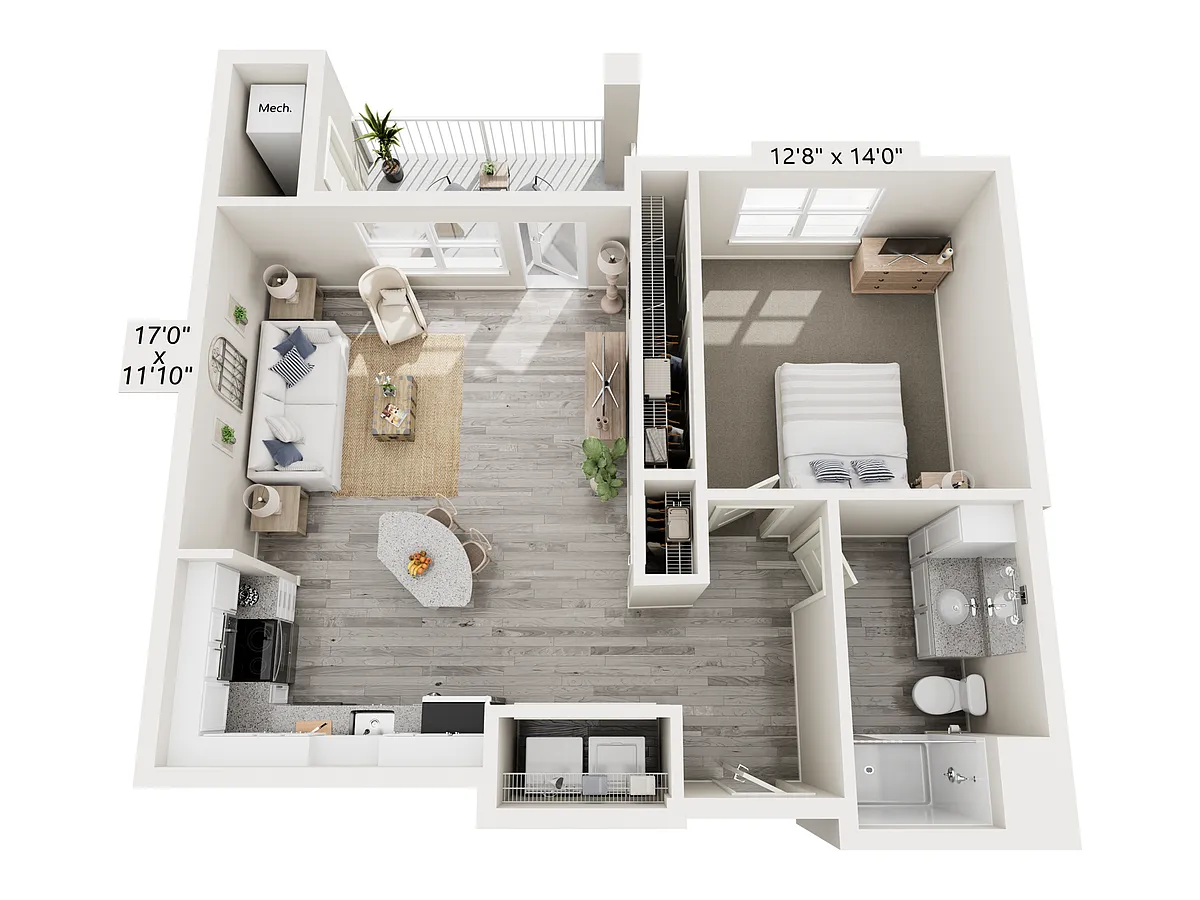 Floor plan Albemarle