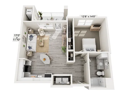 Floor plan Albemarle