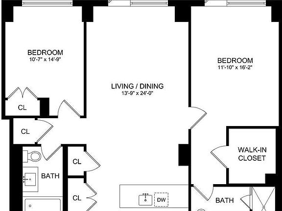 5th image of 517 W 46th St #Penthouse 702