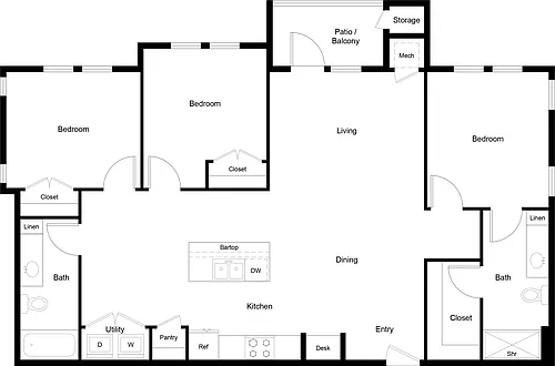 Floor plan C1