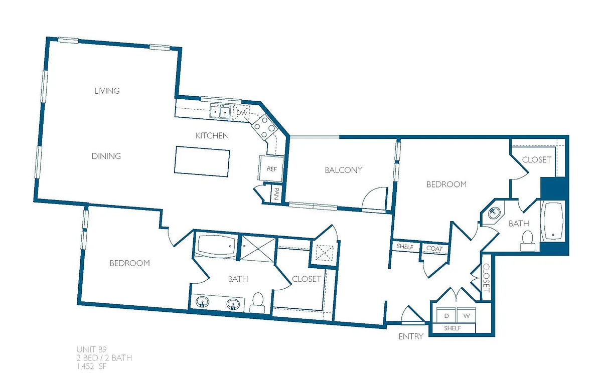 Floor plan B9