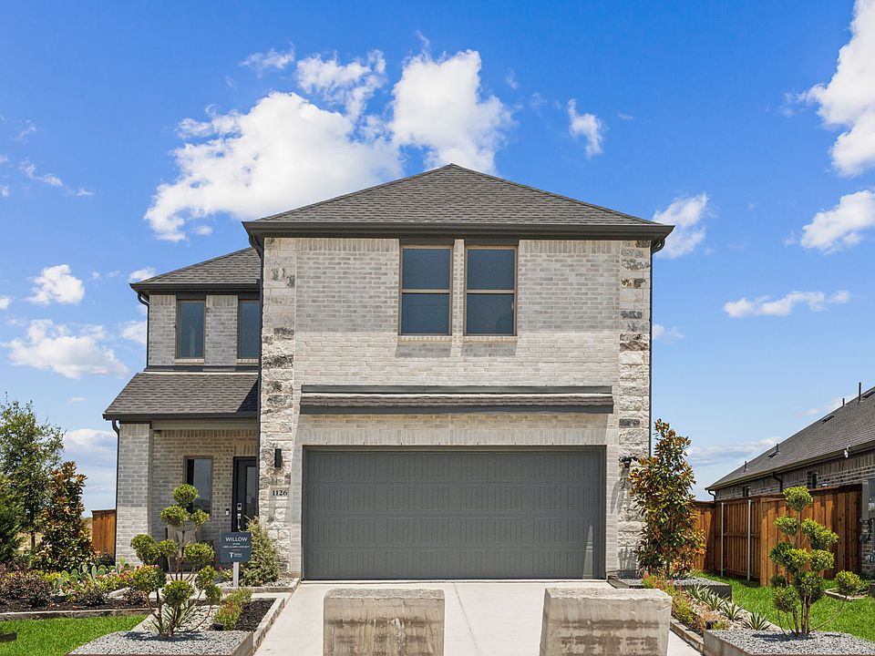 Trails of Lavon Willow Model Home in Lavon TX by Trophy Signature Homes