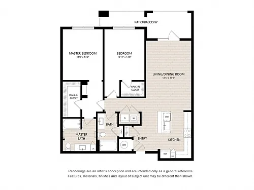 Floor plan B3