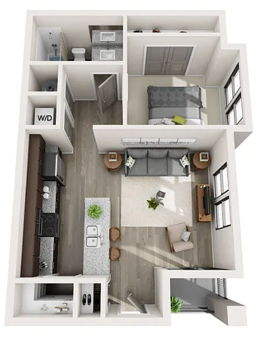 Floor plan Pickett