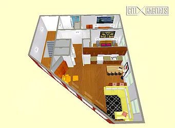 Rented by Citi Habitats