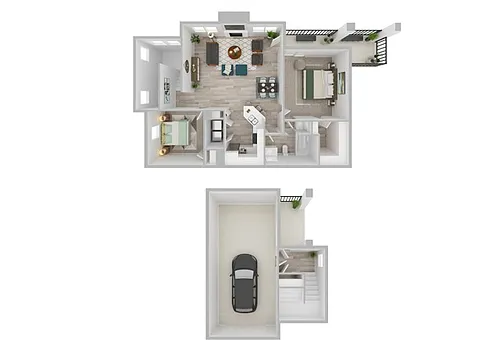 Floor plan Burgundy