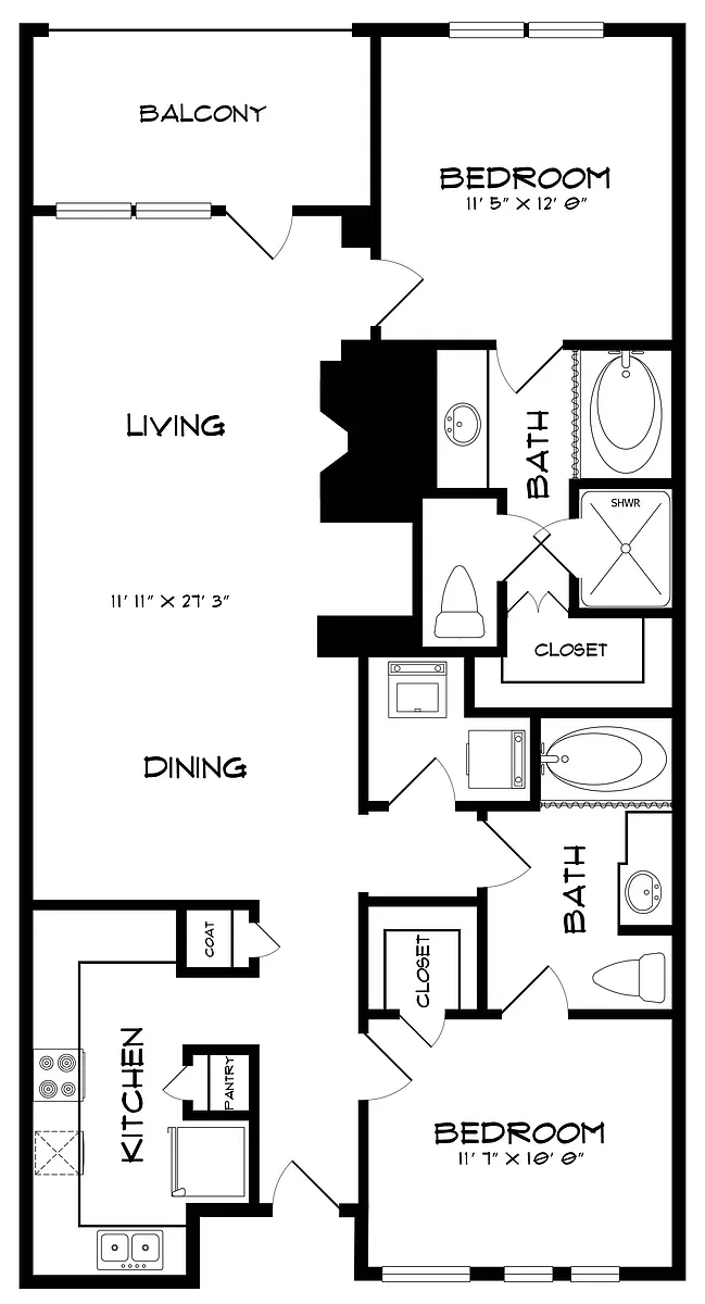 Floor plan B1