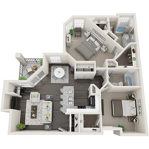 Floor plan Monterey Deluxe