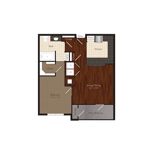 Floor plan The Kingston