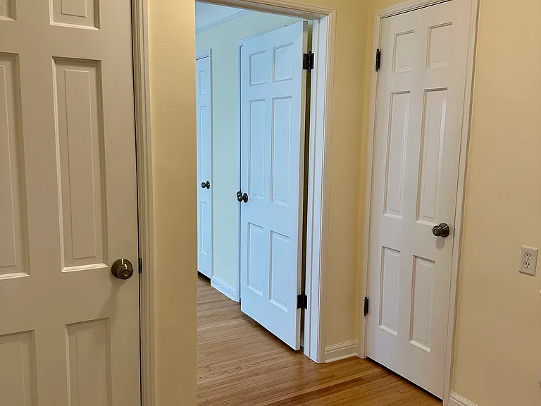 Hallway - many closets