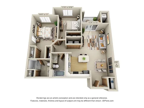 Floor plan Washington