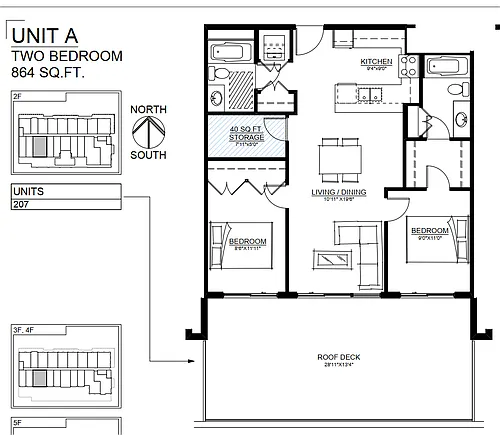 Floor plan 207