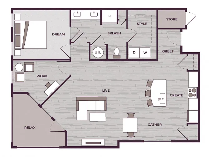 Floor plan A6M